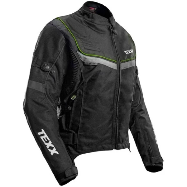 Jaqueta Texx New Strike V2 Lady - Preto/Verde (Feminina)