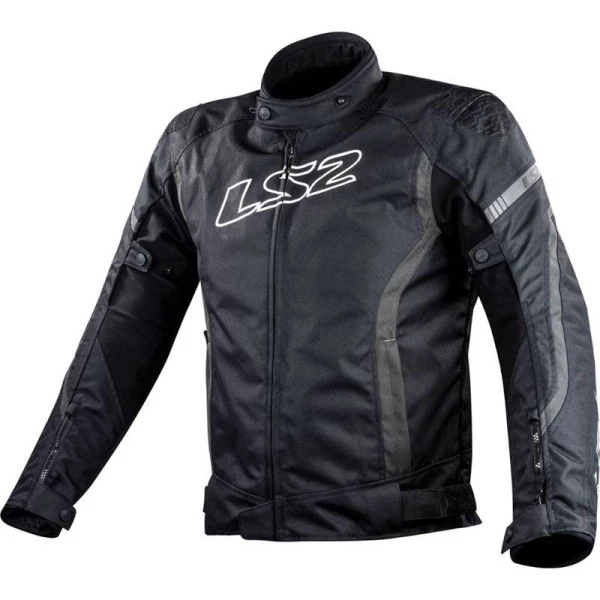 Jaqueta LS2 Gate - Preto/Cinza