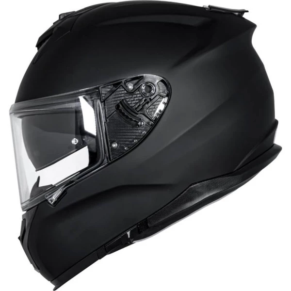 Capacete Norisk Strada - Óculos Interno - Monocolor - Preto Fosco - Para Moto Masculino e Feminino - Unisex