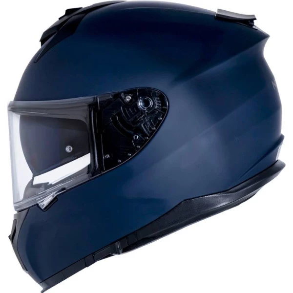  Capacete Norisk Strada - Óculos Interno - Monocolor - Azul Fosco - Para Moto Masculino e Feminino - Unisex