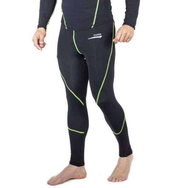Calça Segunda Pele Tutto Moto Fluor - Preto