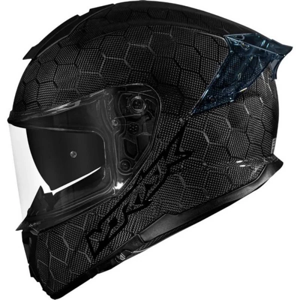 Capacete Norisk Viper GT Snake Carbon - Preto
