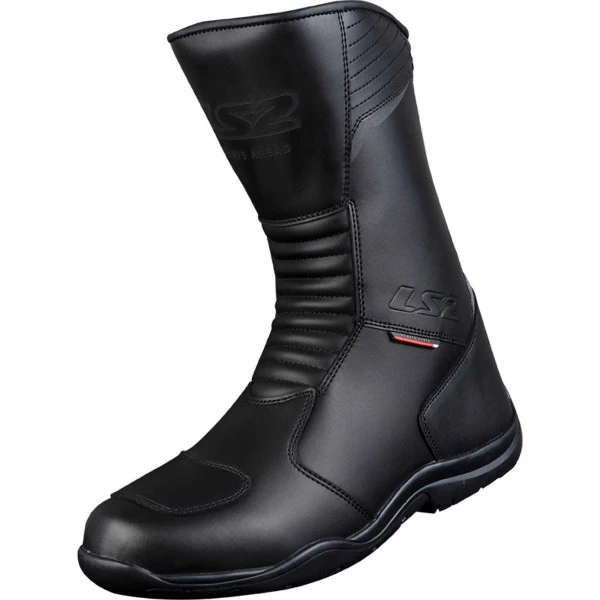 Bota Ls2 Urano Man WP Black - Preto - (100% Impermeável) - Masculino - Motoqueiro - Motociclista 