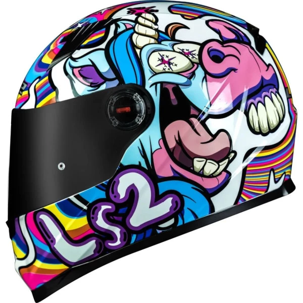 Capacete LS2 FF358 Bubble - Branco