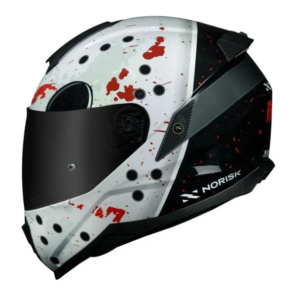 Capacete Norisk Razor Mask jason  N°56/S - Masculino - Feminino - Motoqueiro - Motociclista - Urbano