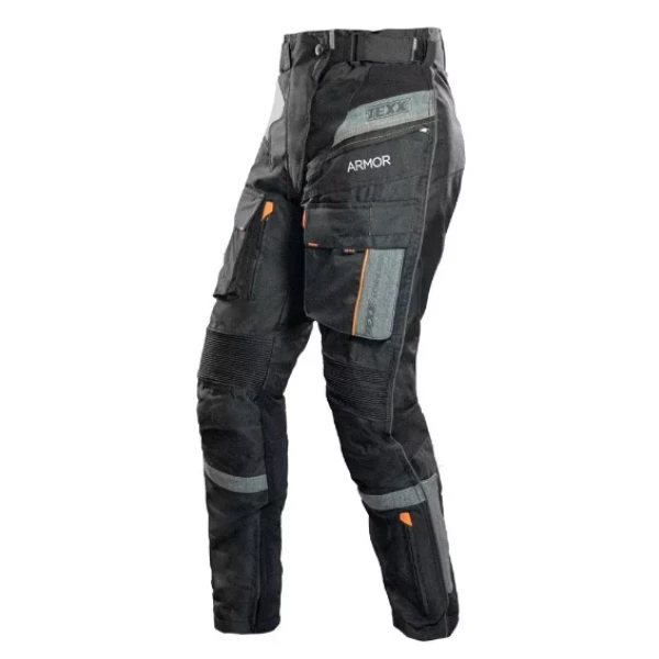 Calça Texx Armor Ld Feminino - Preto/Cinza/Laranja  