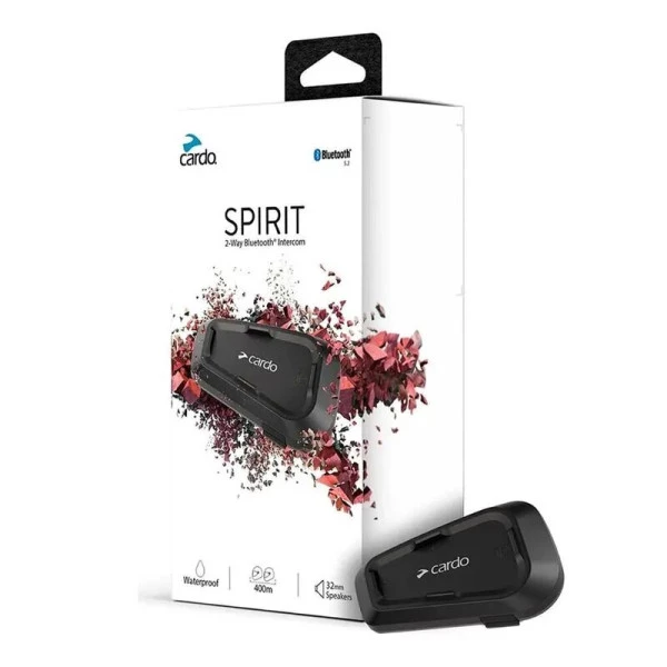 Intercomunicador Cardo Spirit Unitario 