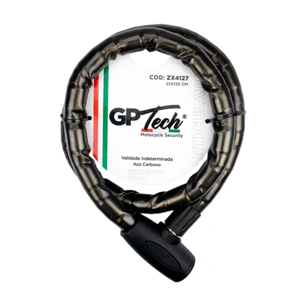 Trava Articulada GP TECH - 22X120 CM ZX4127 1.20M Preto