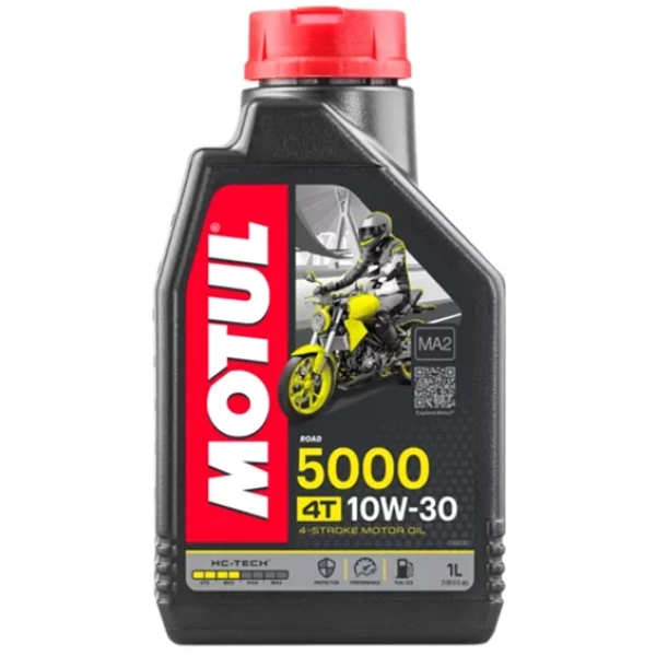 Oleo 4T 10W30 SJ 1 Litro - Motul 5000+
