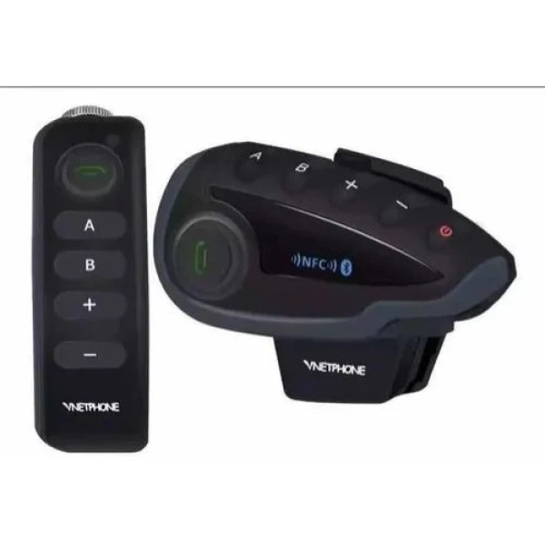Intercomunicador Comunicador V8 Com Controle Remoto Guidão - Individual