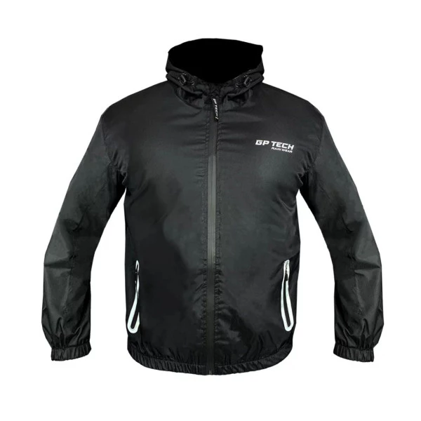Jaqueta Gp Tech Masculino Resistente a Água Lux Fluor - Preto