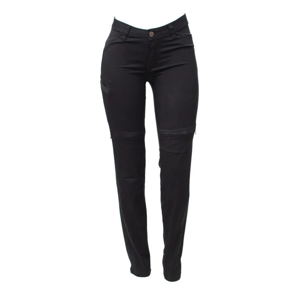 Calça Feminina Slim Hlx Preta - Com Proteção - Motociclista - Motoqueiro - Mulher 