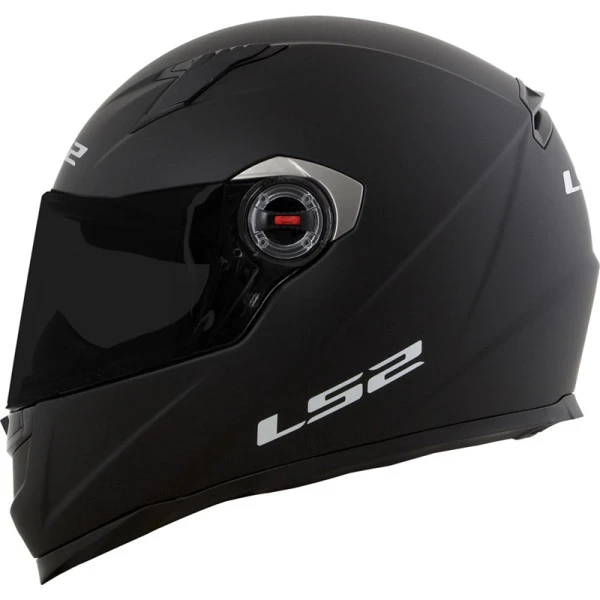 Capacete Ls2 FF358 Monocolor -Preto Fosco - Masculino - Feminino 