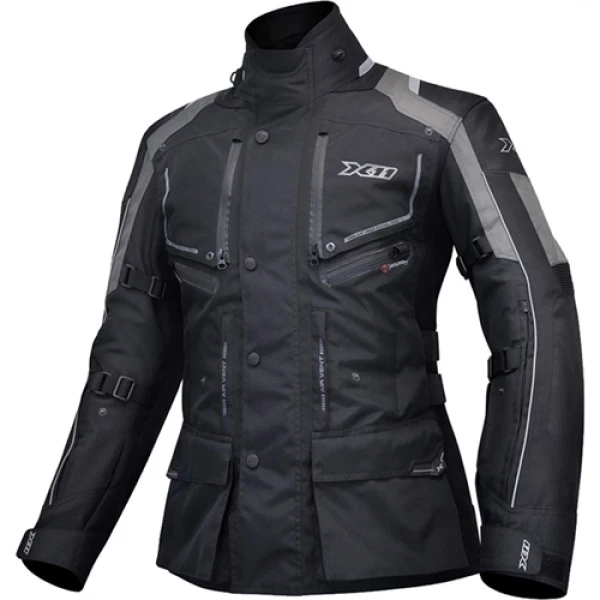 Jaqueta X11 Travel 2 Feminina Longa - Preta (100% Impermeável)