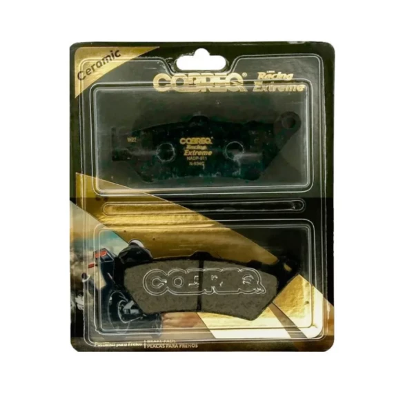Pastilha de freio Tras Ceram Marca: COBREQ