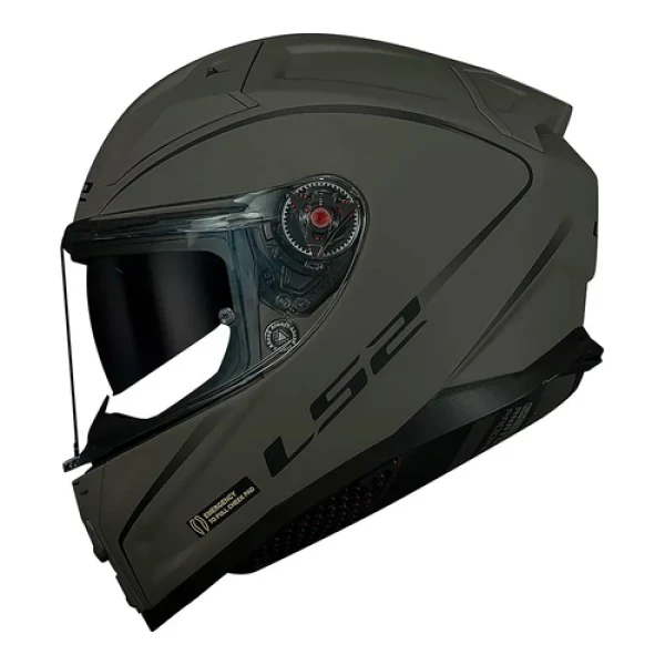 Capacete Ls2 FF811 Vector Evo 2 - Areia  - Masculino - Feminino - Óculos interno - Tricomposto - Lançamento  