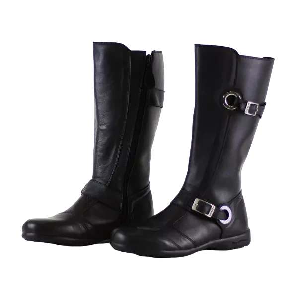 Bota Mondeo 3232 Girls Confort Cano Alto Preto 