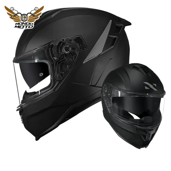 Capacete Norisk Strada II Preto Fosco