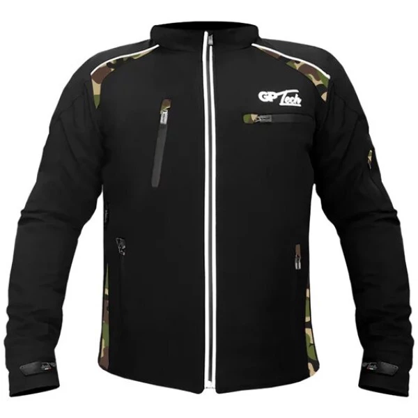 Jaqueta Gp Tech Soft Casual - Preto/Camuflada