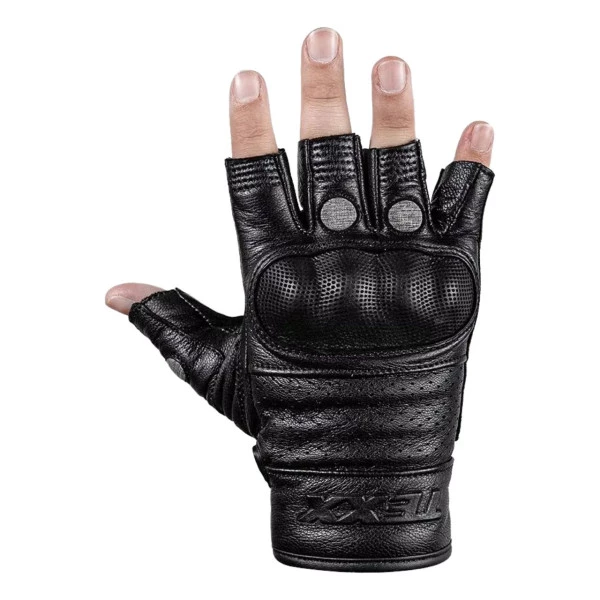 Luva Texx Liberty Meio Dedo - Preto