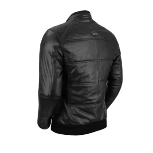 Jaqueta Texx Cyberdog - Preto - Masculino - Couro - Motoqueiro