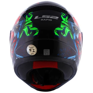 Capacete LS2 FF353 Rapid Happy Dreams - Preto - Masculino - Feminino