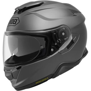 Capacete Shoei Gt-Air - Cinza Escuro + Brinde Intercomunicador Cardo Spirit Unitario - Masculino - Feminino - Articulado - Escamoteavel - Óculos interno