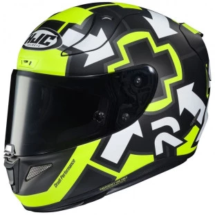 Capacete HJC RPHA 11 Pro Andrea Iannone - Verde/Preto + Free Intercomunicador  - Masculino - Feminino - Suporte pinlock
