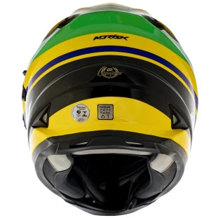 Capacete Norisk FF302 Champion - Amarelo