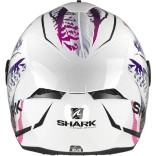 Capacete Shark D-Skwal 2 Shigan WKV - Branco/Rosa