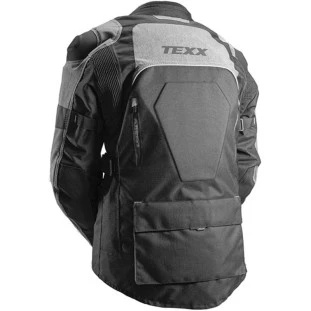Jaqueta Texx Armor Lady - Cinza - Feminina - Bolso Interno Impermeável - Motoqueiro 