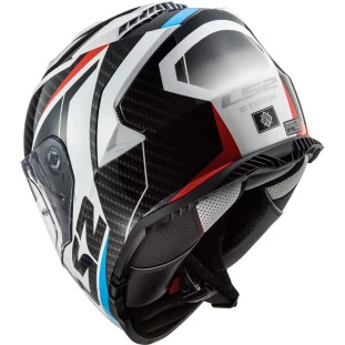 Capacete LS2 Storm FF800 Racer - Azul/Vermelho 
