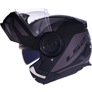 Capacete LS2 Scope FF902 Mask - Cinza/Preto (Articulado)