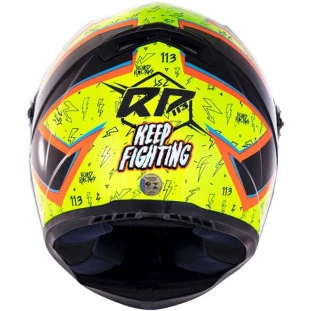 Capacete LS2 FF358 Rafael Paschoalin - Amarelo/Preto - Masculino - Feminino