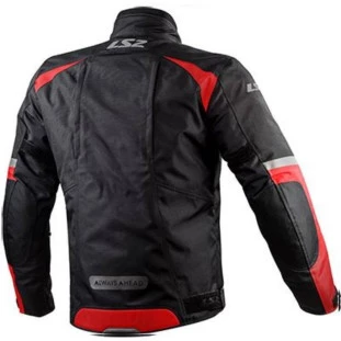 Jaqueta LS2 Serra Evo - Preto/Vermelho