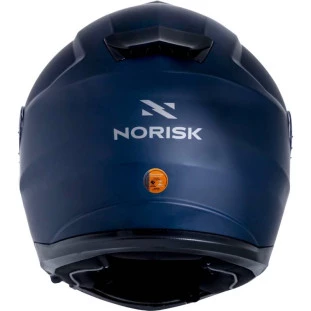  Capacete Norisk Strada - Óculos Interno - Monocolor - Azul Fosco - Para Moto Masculino e Feminino - Unisex