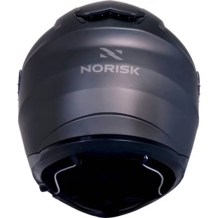 Capacete NORISK Strada -Óculos Interno - Mono Titânio - Para Moto Masculino e Feminino - Unisex