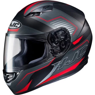 Capacete HJC CS-15 Trion - Vermelho  - Masculino - Feminino - Suporte pinlock + Free Intercomunicador