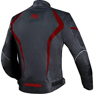 Jaqueta Norisk NR-01 - Preto/Vermelho