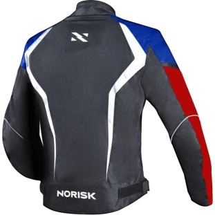 Jaqueta Norisk NR-01 - Preto/Azul/Vermelho
