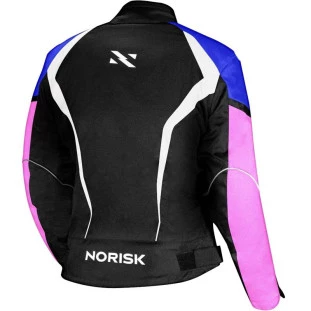 Jaqueta Norisk NR-01 Lady - Preto/Rosa/Branco (Feminina)