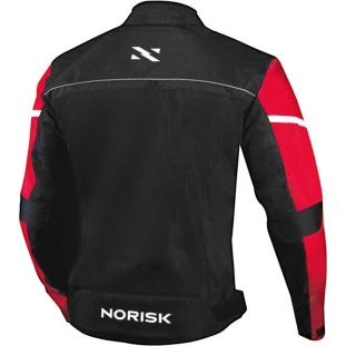 Jaqueta Norisk NR-02 (Ventilada) - Preto/Vermelho