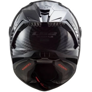 Capacete LS2 Thunder Carbon Monocolor - Preto (100% Carbono) 58/M