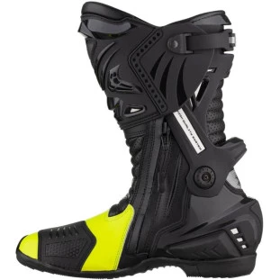 Bota Texx Pista - Preto/Vermelho/Amarelo