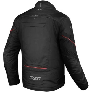 Jaqueta X11 Iron 3 - Preta/Vermelha