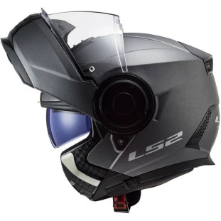 Capacete LS2 Scope FF902 Monocolor - Cinza Fosco (Articulado)