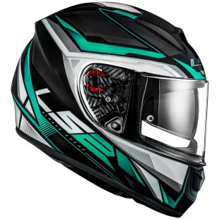 Capacete Ls2 Vector Evo FF397 Rider - Cinza/Prata - Masculino - Feminino - Óculos interno 