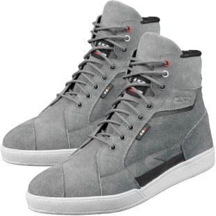 Bota Ls2 Downtown Man WP Cinza - Impermeável - Masculino - Motociclista - Motoqueiro  