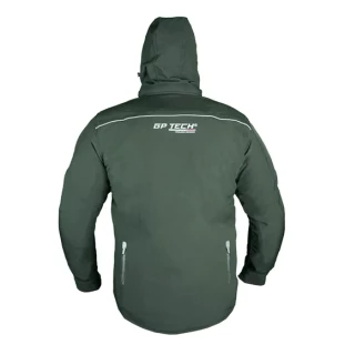 Jaqueta GP Tech Napoli Casual Resistente a Agua Preto/Cinza