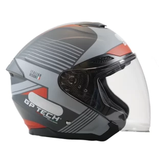 Capacete GP Tech Aberto OF669 Air Vermelho Fosco